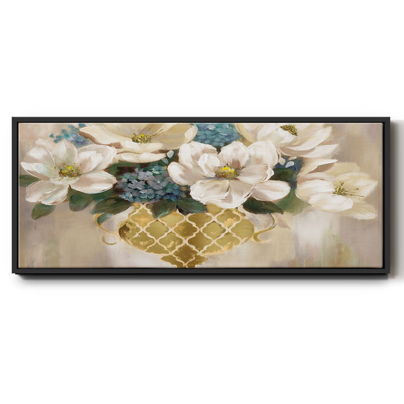 Southern Magnolia - toile encadrée, H 20 po x l 50 po
