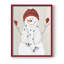 Festive Snowman III, reproduction encadrée - bois massif-2097786450-2097786449