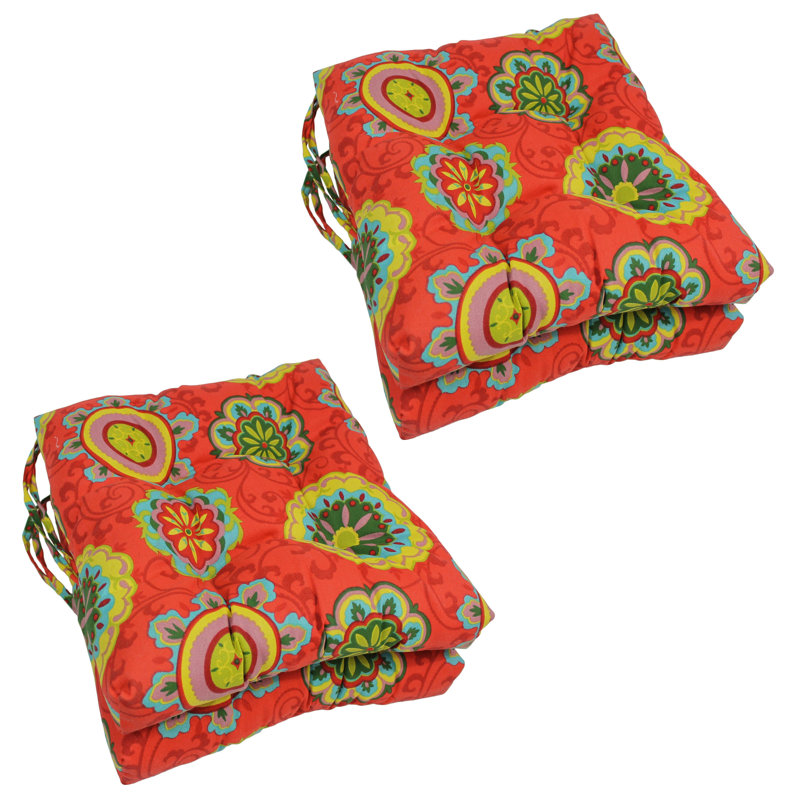 Outdoor 3.5'' Seat Cushion, Farrington Terrace Grenadine