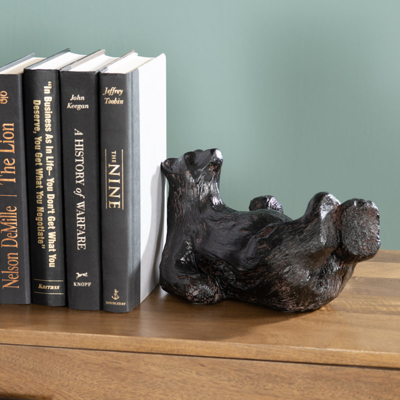 Statue d'ours joueur Lazy Days