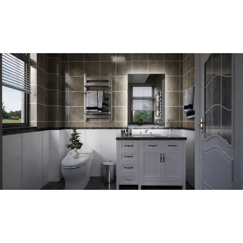 Adorna LED Backlit Frameless Lighted Bathroom Vanity Mirror Wall Mirror Dimmable Anti Fog