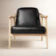 Baltic 76.2Cm Top Grain Leather Wide Armchair-59020786-59020788