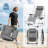 Outdoor Zero Gravity Reclining Chair Foldable Recliner Lounge Chair with Soft Cushion and Cup Holder-1954224810