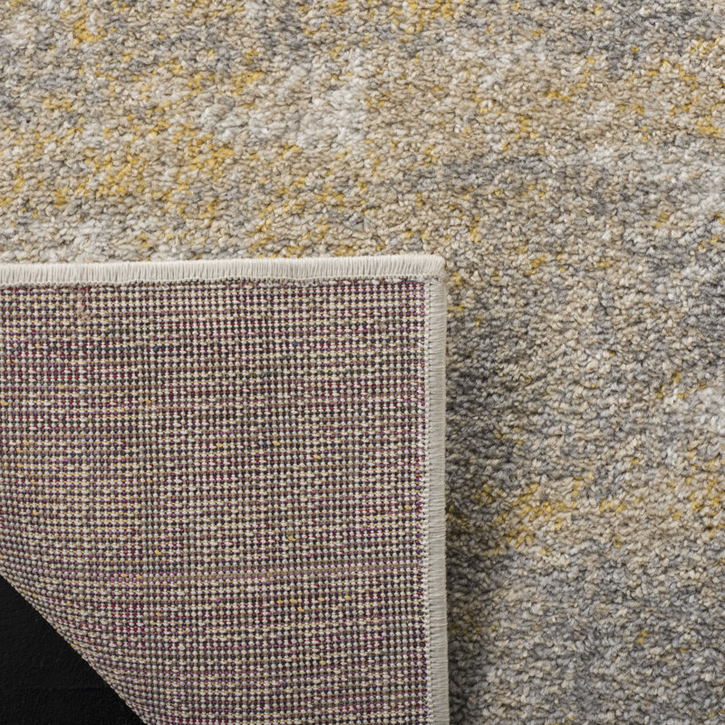 Bethlyn Creme/Gold Area Rug, Rectangle 8' x 10'