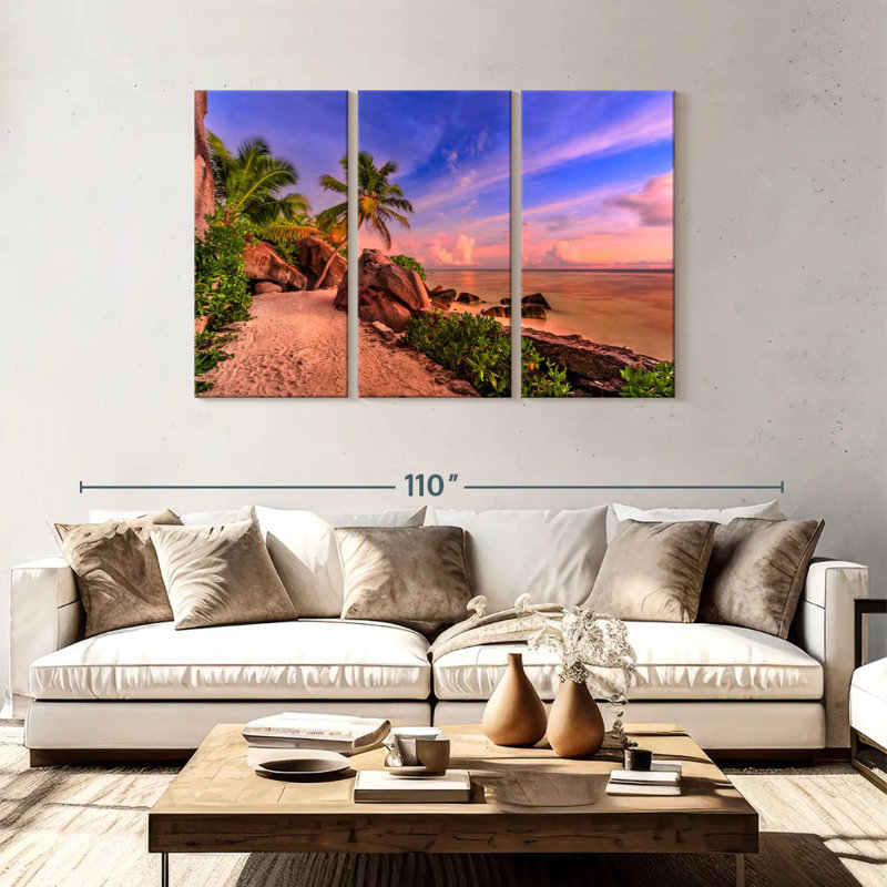 Gillard La Digue Sundown, 48" H x 74" W