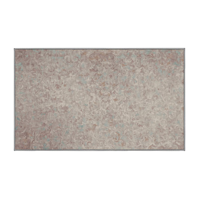 Tapis gris lavable à la machine