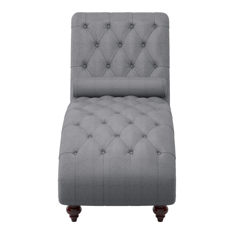 Roeli Upholstered Side Chair, Gray 100% polyester