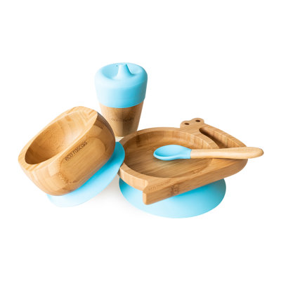 Bamboo Snail Plate Gift Set