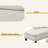 Rivet-Trimmed L-Shaped Sofa-1687280108