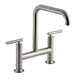 Purist® Two-Hole Deck-Mount Bridge Kitchen Sink Faucet