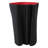 Contemporary Sculptural Porcelain Vases With Textured Ribbed Design Set Of 2-986014653