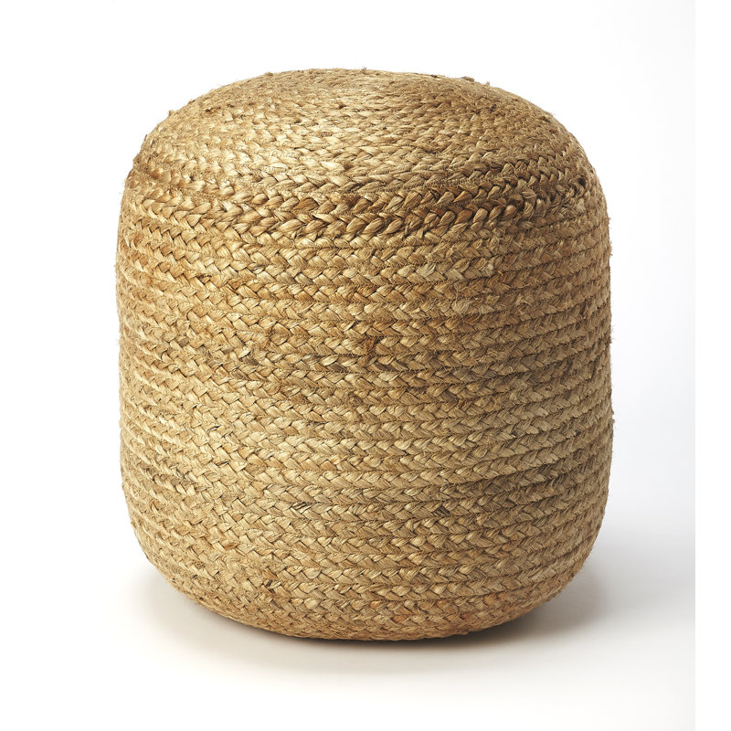 Noosa Jute 16"W Pouffe