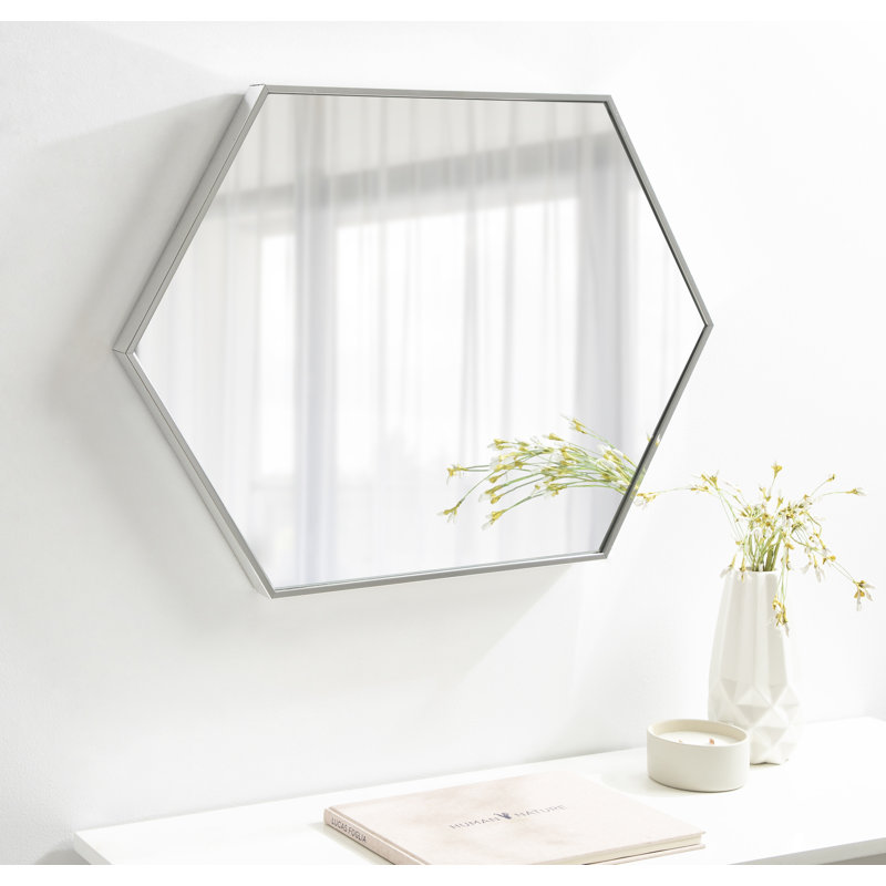 Logsdon Flat Mirror, 30.98" x 22.05", Silver