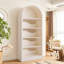 Bibliothèque moderne simple en bois manufacturé-106616624