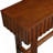 52 Inch Sofa Table With Storage Drawers, Mid Century Farmhouse Fluted Console Table With Solid Wood Legs. Entryway Table For Living Room TV, Hallway Entrance Foyer, Cherry-437160272