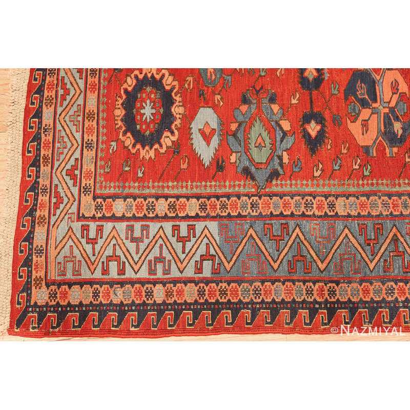 One-of-a-Kind Rectangle 8'5" X 9'6" Flatweave Area Rug