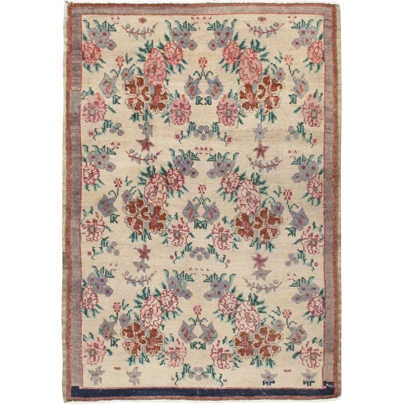 Tapis turc rétro Oushak