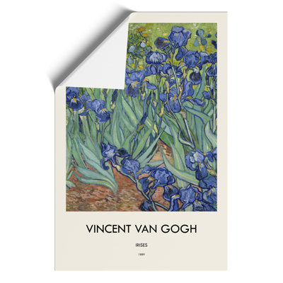 Irises Print by Vincent van Gogh - Frameless Print