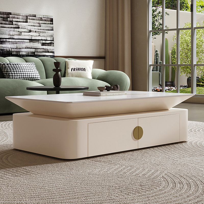 Cream-style creative SLATE end table