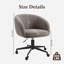 Chaise de bureau Bouclé-944755787