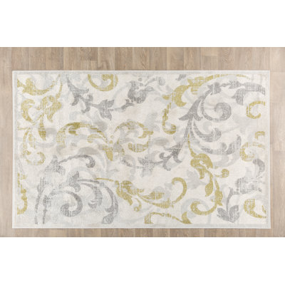 Tapis ivoire / gris clair Ammundsen
