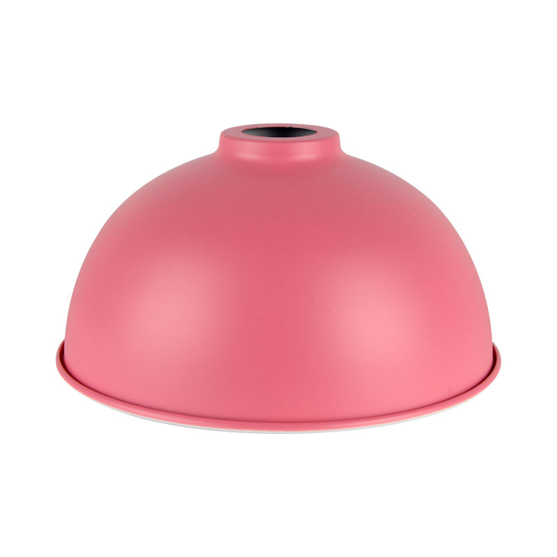 25 cm H Bowl Lamp Shade ( Clip On ), Pink
