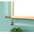 Metal Flat Wall Mirror
