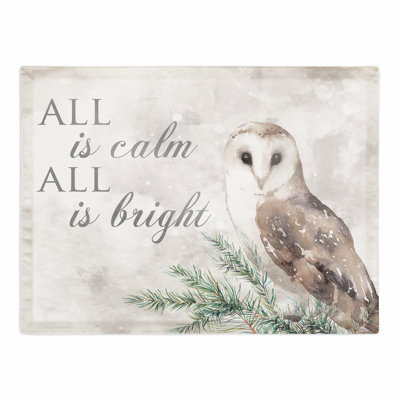 Dagh Polyester No Pattern Rectangle Placemat