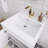 Tojuana 23.62'' Single Bathroom Vanity with Acrylic Top-1108916415