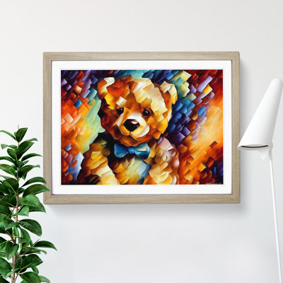 Teddy Bear Vol.2 Abstract - Single Picture Frame Print