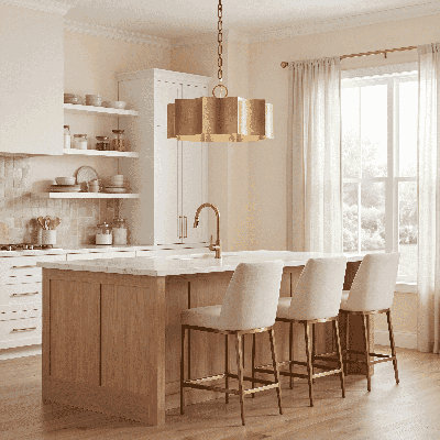 Carney 3-Light Chandelier