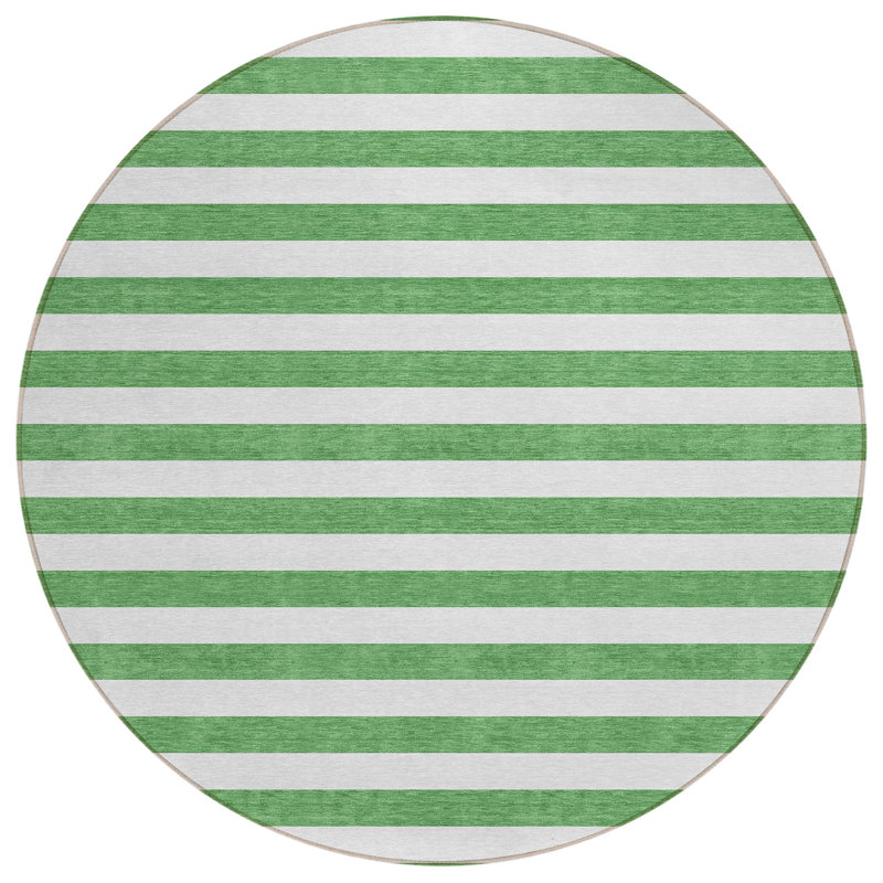 Tapis intérieur / extérieur Kinslee, Rond 8 pi
