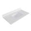 43'' Bathroom Vanity Top with Sink and Faucet Holes-100150918