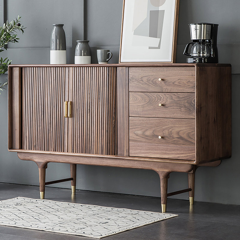 Simple modern Nordic sideboard cabinet