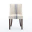 Chaises de salle à manger rembourrées beiges (2 pièces) - Design élégant, siège rembourré à 2 chaises moelleuses, matériau