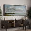 Tranquil Landscape Soft Brushstroke Lake Scene, reproduction d'art sur toile-96074573-111376756