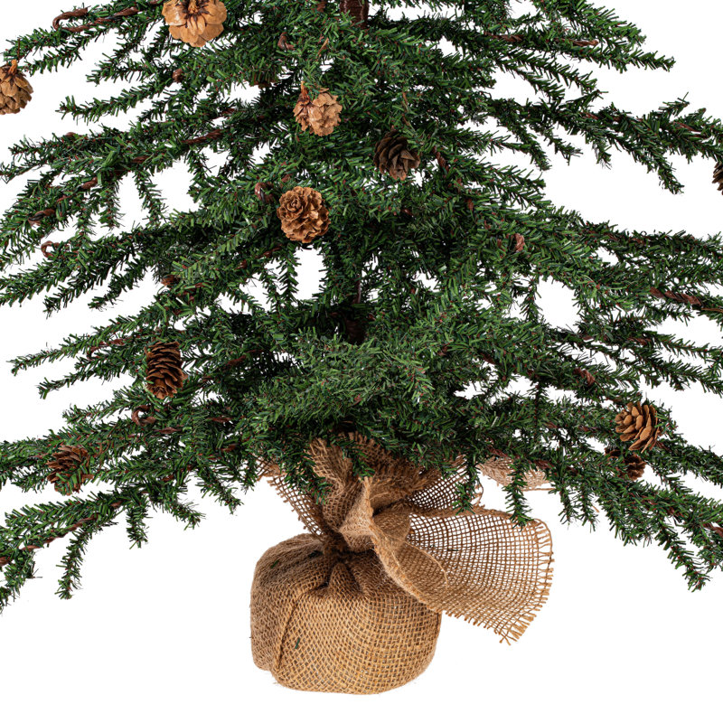 Sapin de Noël pré-éclairé Eastport, H 3 pi, Non éclairé
