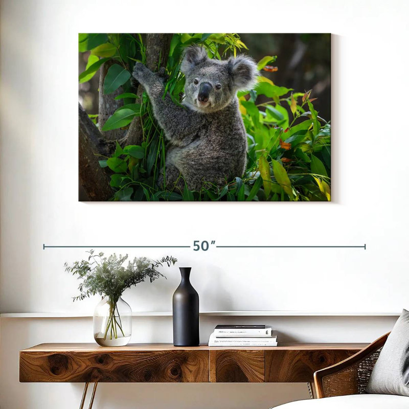 Cute Koala, 26" H x 39" W
