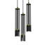 Bryahna 3 - Light Black Cluster Pendant