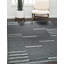 Tapis gris et ivoire Cassandra Clara-130820149