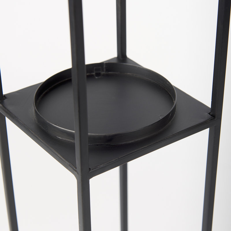 Devi 2 Piece Metal Tabletop Hurricane Set