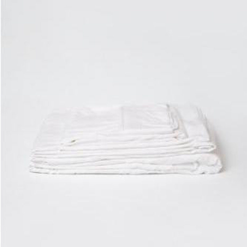 soft and skin-friendly 4-Piece Brushed Microfiber, California King Sheet Set with 2 Pillowcases, White