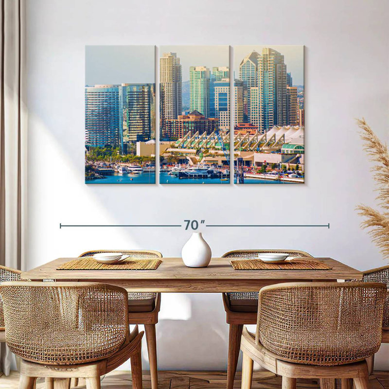 City Of San Diego, 36" H x 57" W