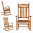 Katriece Solid Wood Rocking Chair-1672447823