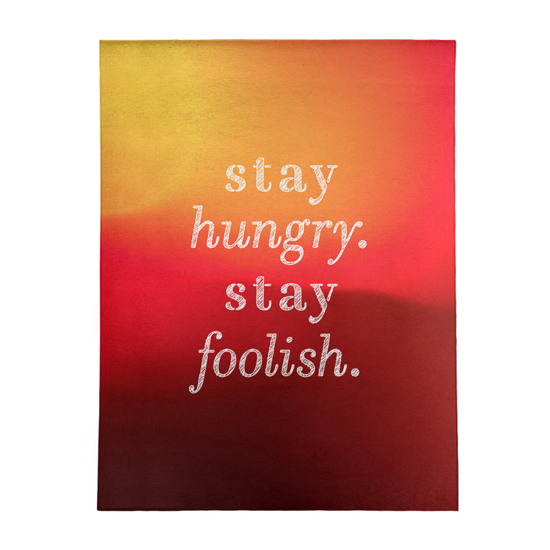 Quotes Chenille Indoor Rug, Rectangle 5' x 7'