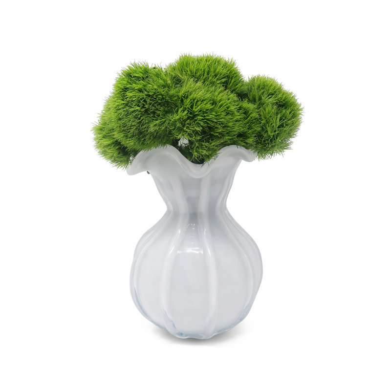 Vase en verre 11,75 "H