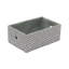 JVL Fabric Decorative Basket