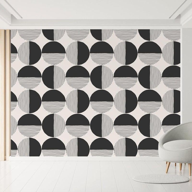Peel & Stick Geometric Border, 120" L x 120" W