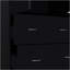 Armoire Edie, chambre à coucher, noir-248154922
