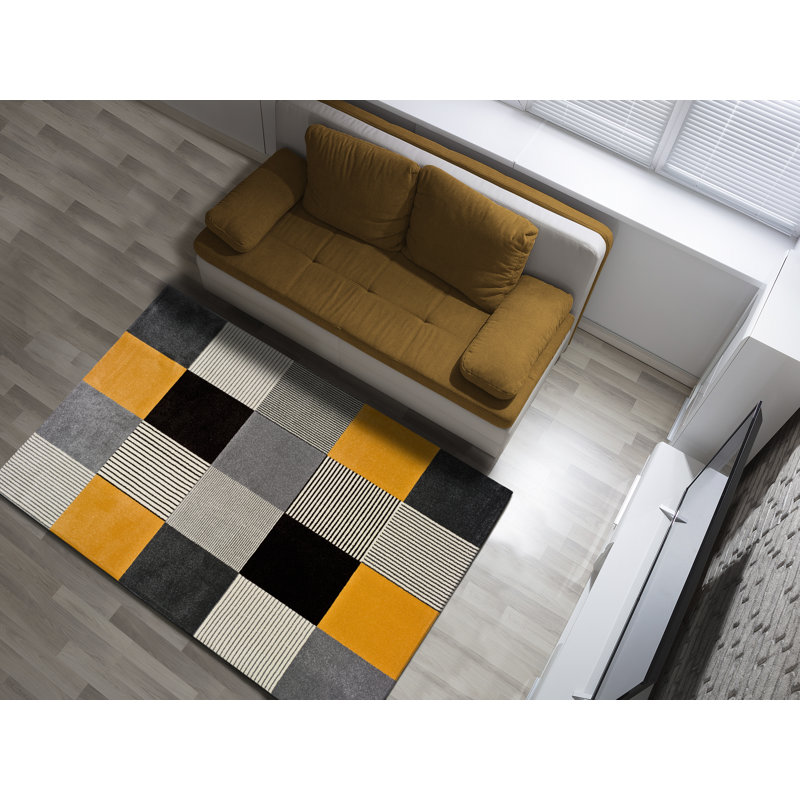 Macabe Geometric Area Rug, Rectangle 140 x 200cm